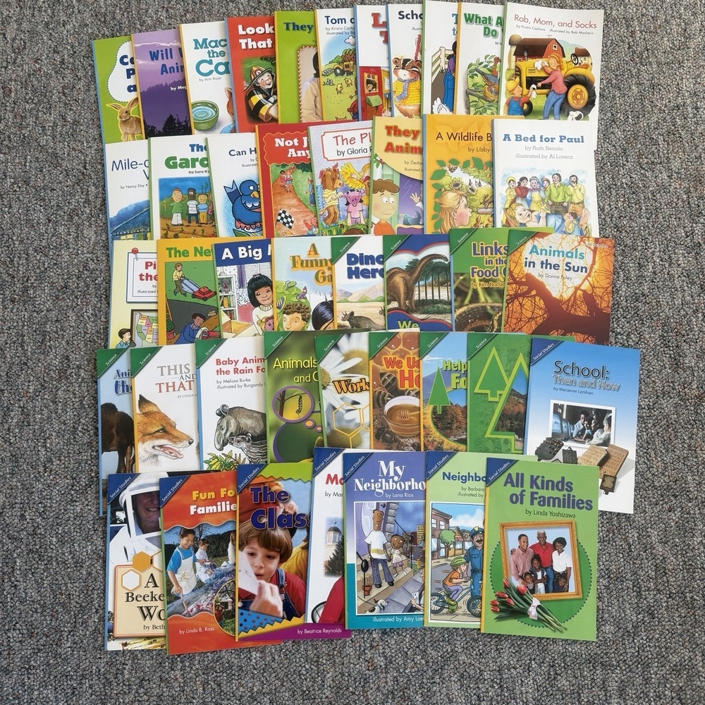 Scott Foresman Reading‎ Street Grade 1 Leveled Readers Lot of 40+ Homeschool C
